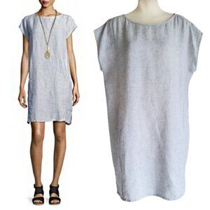 Eileen Fisher Light Gray Mini Dress